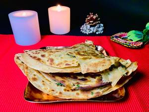 Methi Khasta Paratha (1 Pc - Whole Wheat - 6 Layer)