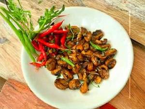 Chilli Mushroom Dry