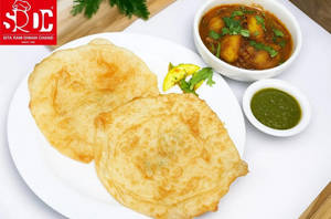 Bhature With Aloo Ki Sabzi