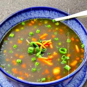 Veg Wontern Soup