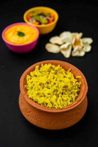 Plain Khichdi.