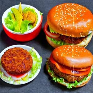 Burger uttappam