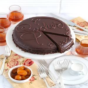 Sacher torte cake