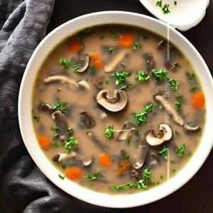 Veg Mushroom Soup  