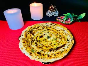 Masala Lachha Roti Ghee (1 Pc - Whole Wheat - Spicy)