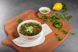 Lemon Coriander Soup