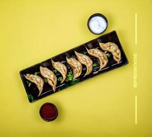 Paneer tikka fried momos