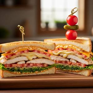 2 Chicken Cheese Sandwich
