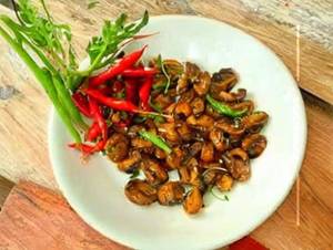 Chilli Mushroom Dry