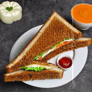 Veg Sandwich [Home Style Preparation]