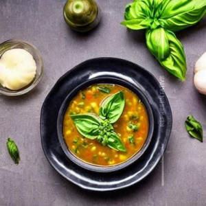Veg. Basil Shorba