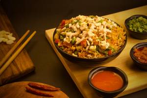 Chicken Singapori Rice(egg & Chicken)