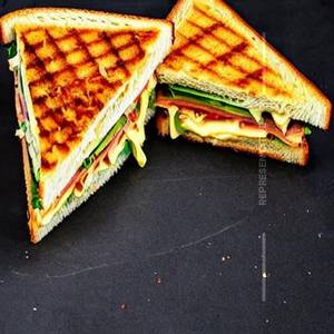 Double Decker Double Cheese Sandwich