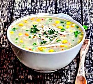 Chicken sweet corn soup
