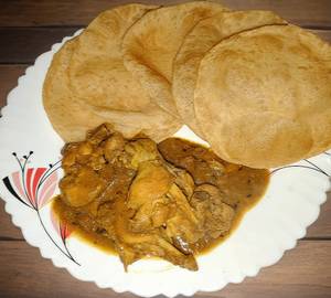 5 pc luchi+ Chicken Kassa 3Pc