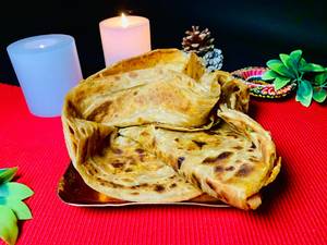 Achari Lachha Paratha (1 Pc - Whole Wheat)
