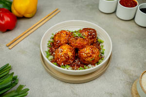 Veg Schezwan Pan Fried Momo [6 Pcs]