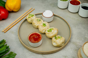 Veg Steam Momos [6 Pcs]