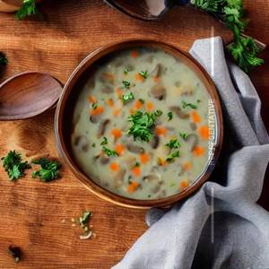 Veg Mushroom Soup