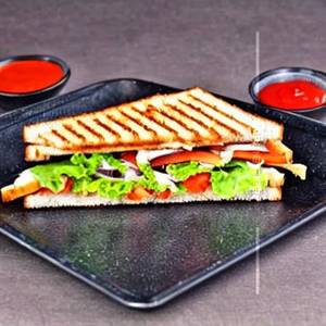 Veg Club Grill Sandwich