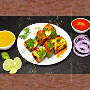 Paneer hara bhara tikka