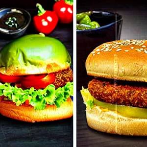 Herb Chilli Patty Burger