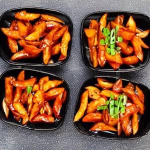 Honey Chilli Potato    