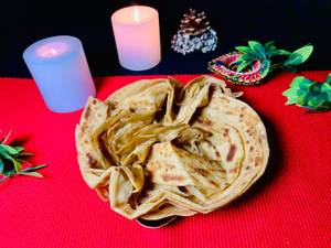 Plain Lachha Paratha (1 Pc - Whole Wheat)