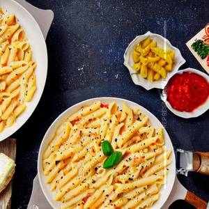 Cheesy microni white
