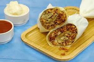 Rumali Cheese Chicken Roll Shawarma