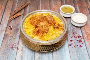 Zafrani Chicken Dum Biryani