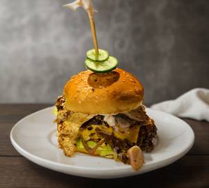Double Smashed Beef Burger