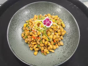 Crispy American Corn With Masala Mayo