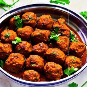 Coriander kofta curry