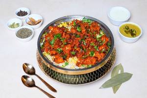 Zafrani Chicken 65 Biryani