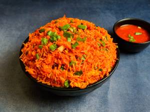 Schezwan chicken fried rice