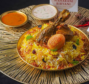 ⁠maharani Kolkata Chicken Biryani
