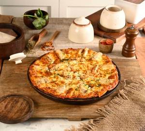 Veg Combo Veg Cheese Pizza + Veg Cheese Burger + French Fries