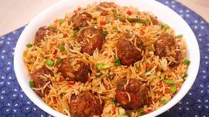 Chicken Manchurian Fried Rice
