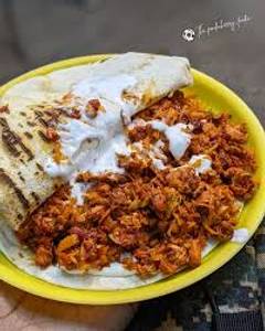 Rumali Normal Chicken Plate Shawarma