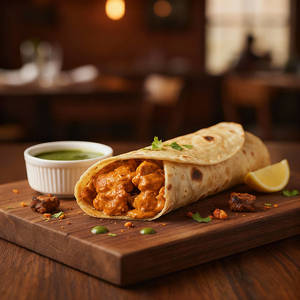 Butter Chicken Roll