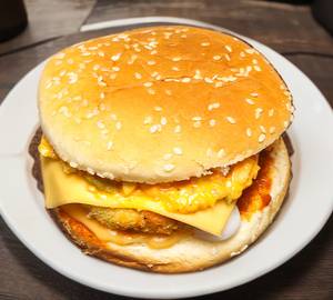 Veg. Tikki Cheese Burger