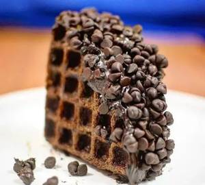 Overloaded Dark Chocolate Waffle  