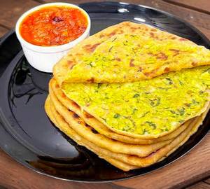 Aalu Matar Paratha