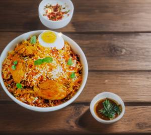 Special chicken biriyani