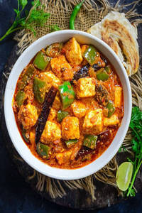 Kadai Paneer [400gm] [Serve With Onion]