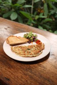 Spicy Veggie Omelette