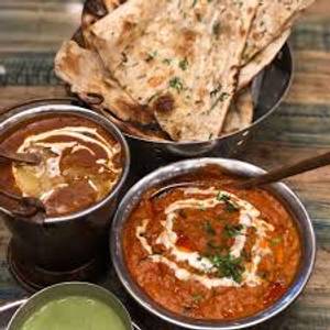 Paneer Naan With Dal Makhani