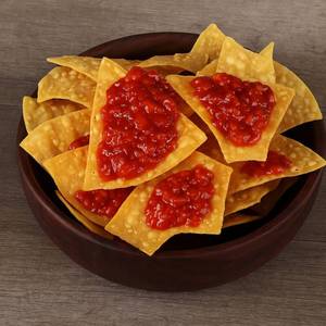 Schezwan Sauce Nachos