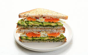 Avocado & Fried Egg Sandwich